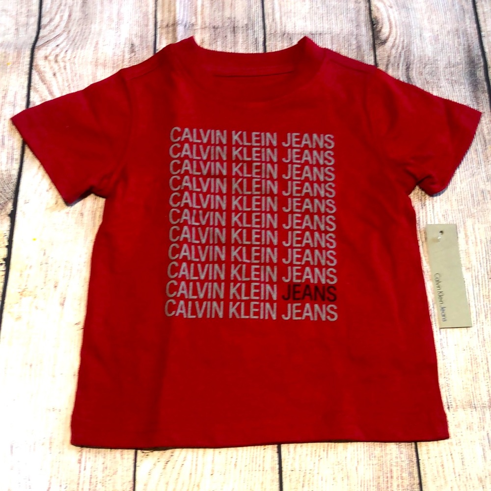 Calvin Klein shirt for toddler Sz 2T